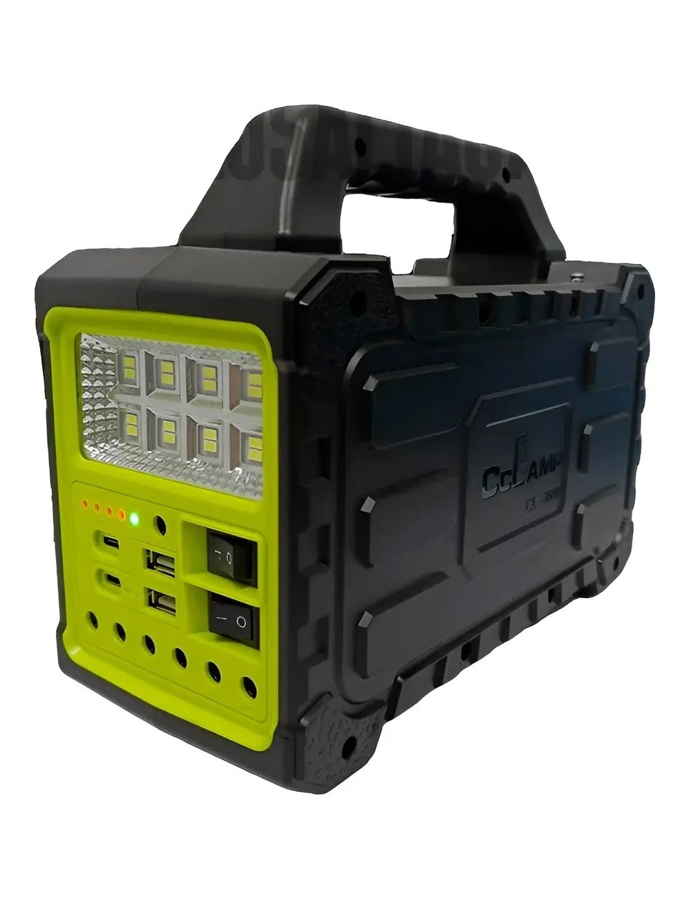 Generador Planta Sistema Solar Portátil Cl-3609 4 Focos Led