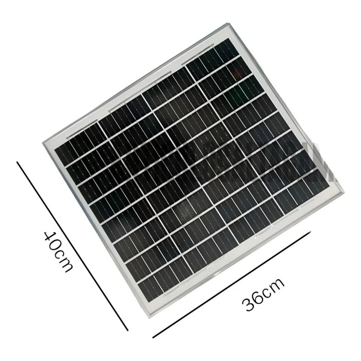 Generador Planta Sistema Solar Portátil Cl-3609 4 Focos Led