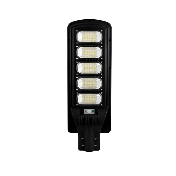 Lámpara Suburbana Solar 250w Sensor Movimiento Control