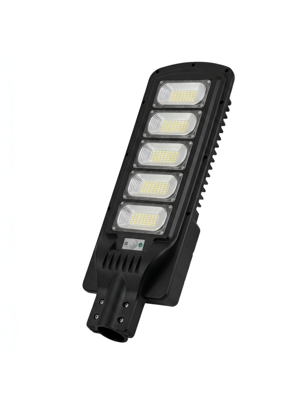 Lámpara Suburbana Solar 250w Sensor Movimiento Control