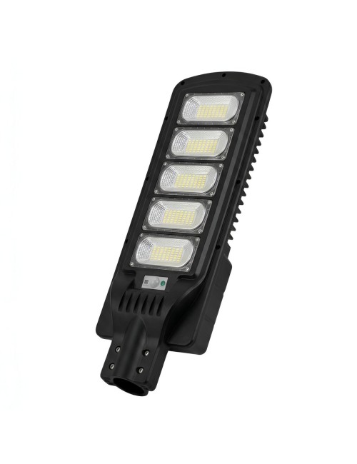 Lámpara Suburbana Solar 250w Sensor Movimiento Control