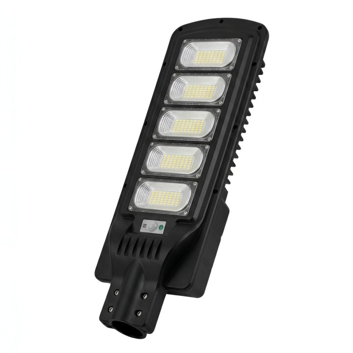 Lámpara Suburbana Solar 250w Sensor Movimiento Control