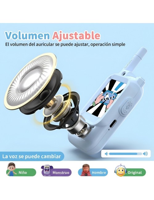 Video Walkie Talkie Para Niños Con Cámara Wi-fi