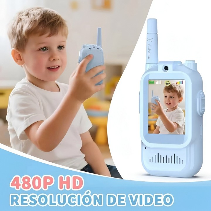 Video Walkie Talkie Para Niños Con Cámara Wi-fi