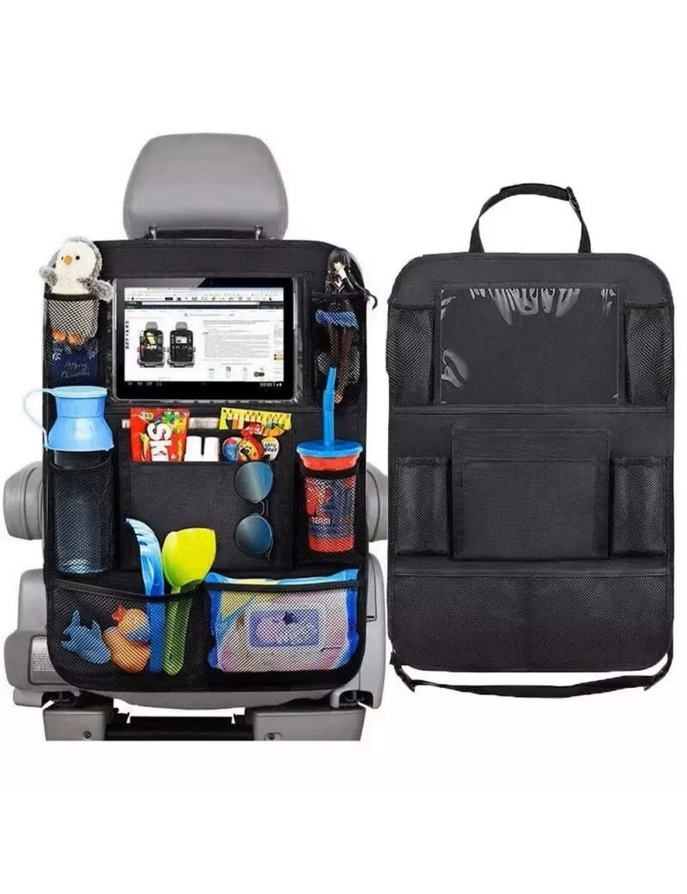 Organizador De Asiento Para Carro Con Soporte Tablet