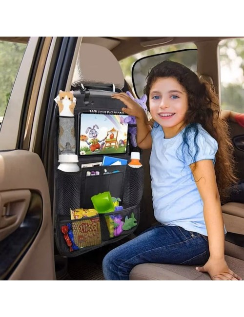 Organizador De Asiento Para Carro Con Soporte Tablet
