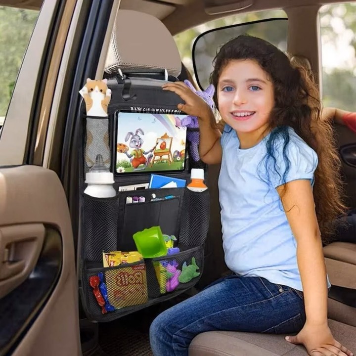 Organizador De Asiento Para Carro Con Soporte Tablet