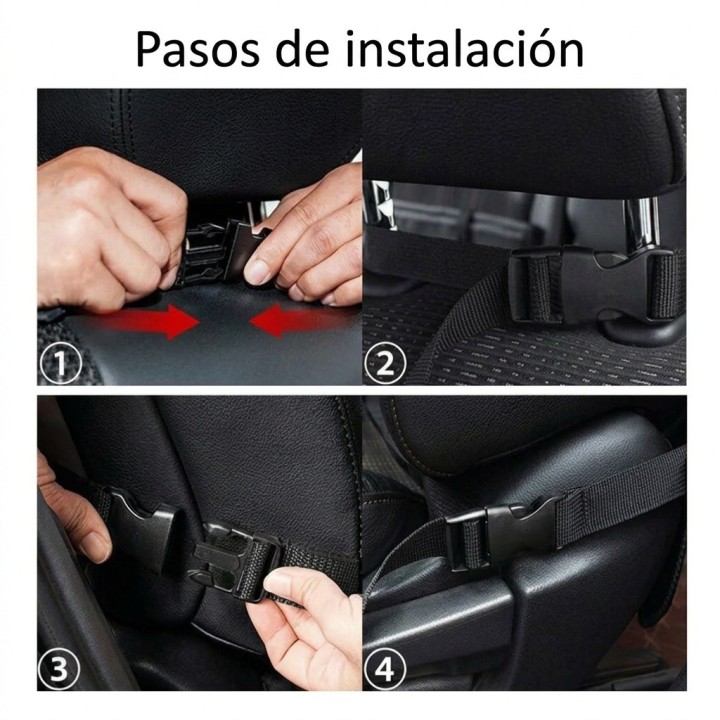 Organizador De Asiento Para Carro Con Soporte Tablet