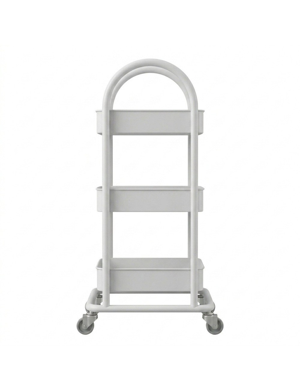 Carrito Organizador Multiusos 3 Niveles Con Ruedas De Metal