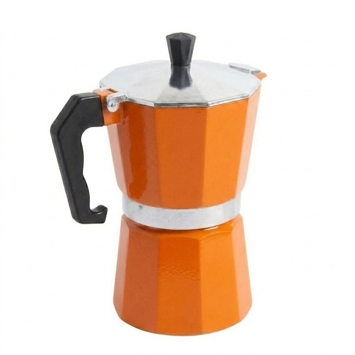 Cafetera Italiana Moka Aluminio 9 Tazas Espresso
