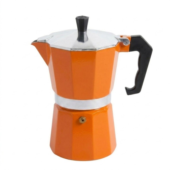 Cafetera Italiana Moka Aluminio 9 Tazas Espresso