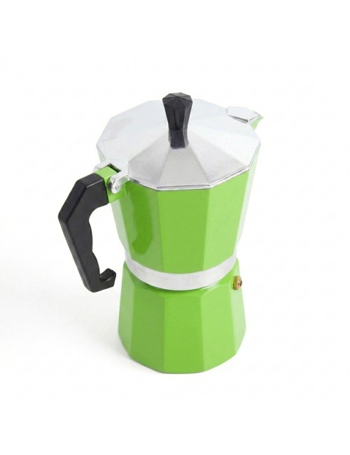 Cafetera Italiana Moka Aluminio 9 Tazas Espresso