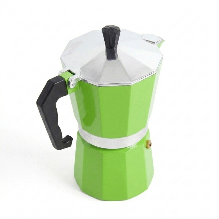 Cafetera Italiana Moka Aluminio 9 Tazas Espresso