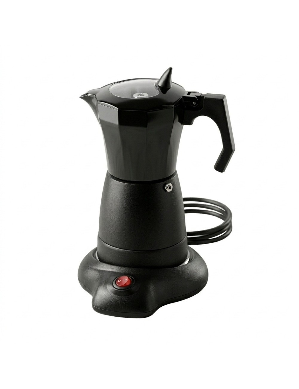 Cafetera Eléctrica Italiana Tipo Moka Base Independiente