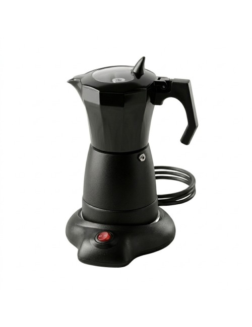 Cafetera Eléctrica Italiana Tipo Moka Base Independiente