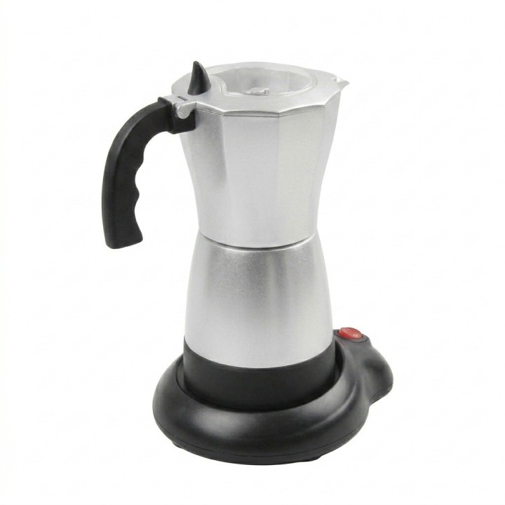 Cafetera Eléctrica Italiana Tipo Moka Base Independiente