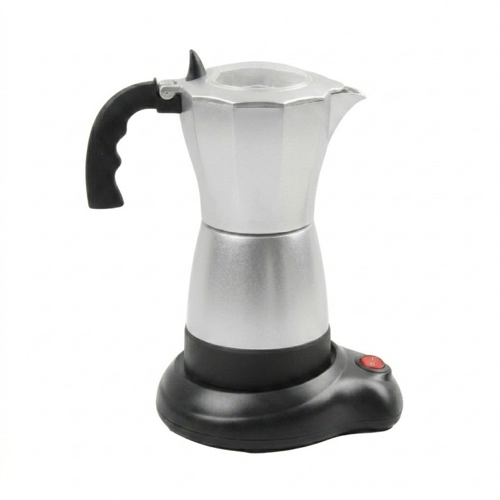 Cafetera Eléctrica Italiana Tipo Moka Base Independiente