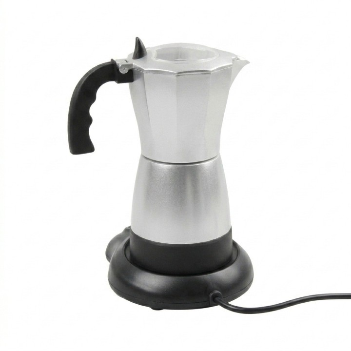Cafetera Eléctrica Italiana Tipo Moka Base Independiente