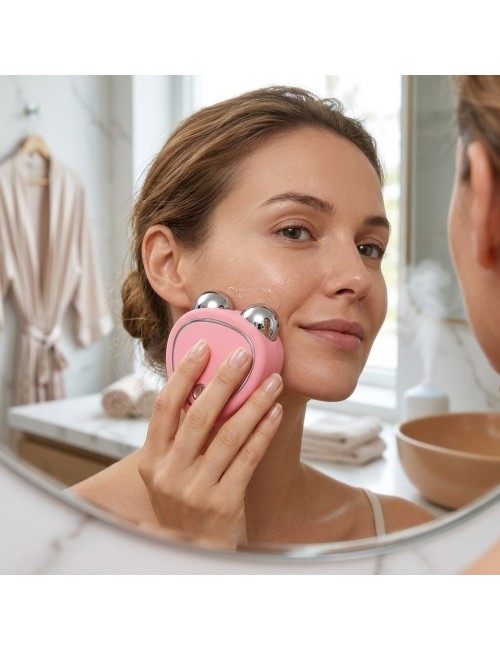Aparato Masajeador Facial Microcorriente Reafirmante Usb