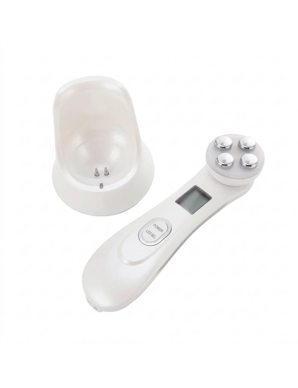 Aparato Masajeador Facial Rejuvenecedor Rf Ems Led 5 En 1