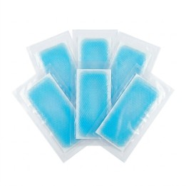 Parches Gel Frío Para Migraña Dolor De Cabeza Caja X6