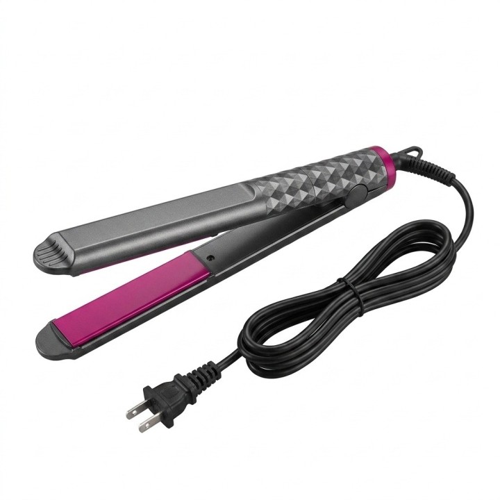 Plancha Cepillo Alisador Cabello 3 En 1 Belleza Js-949