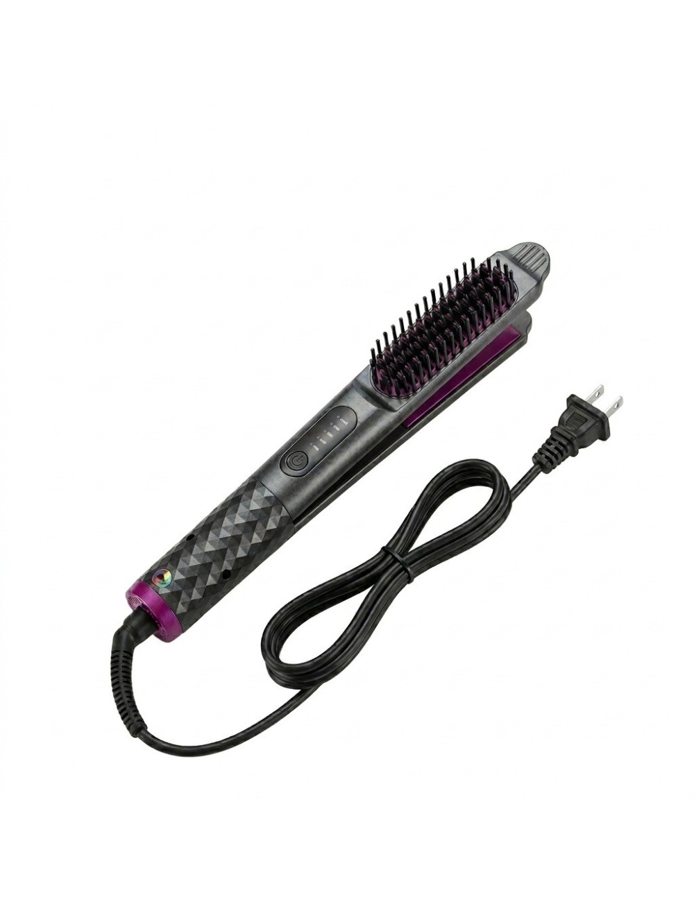 Plancha Cepillo Alisador Cabello 3 En 1 Belleza Js-949