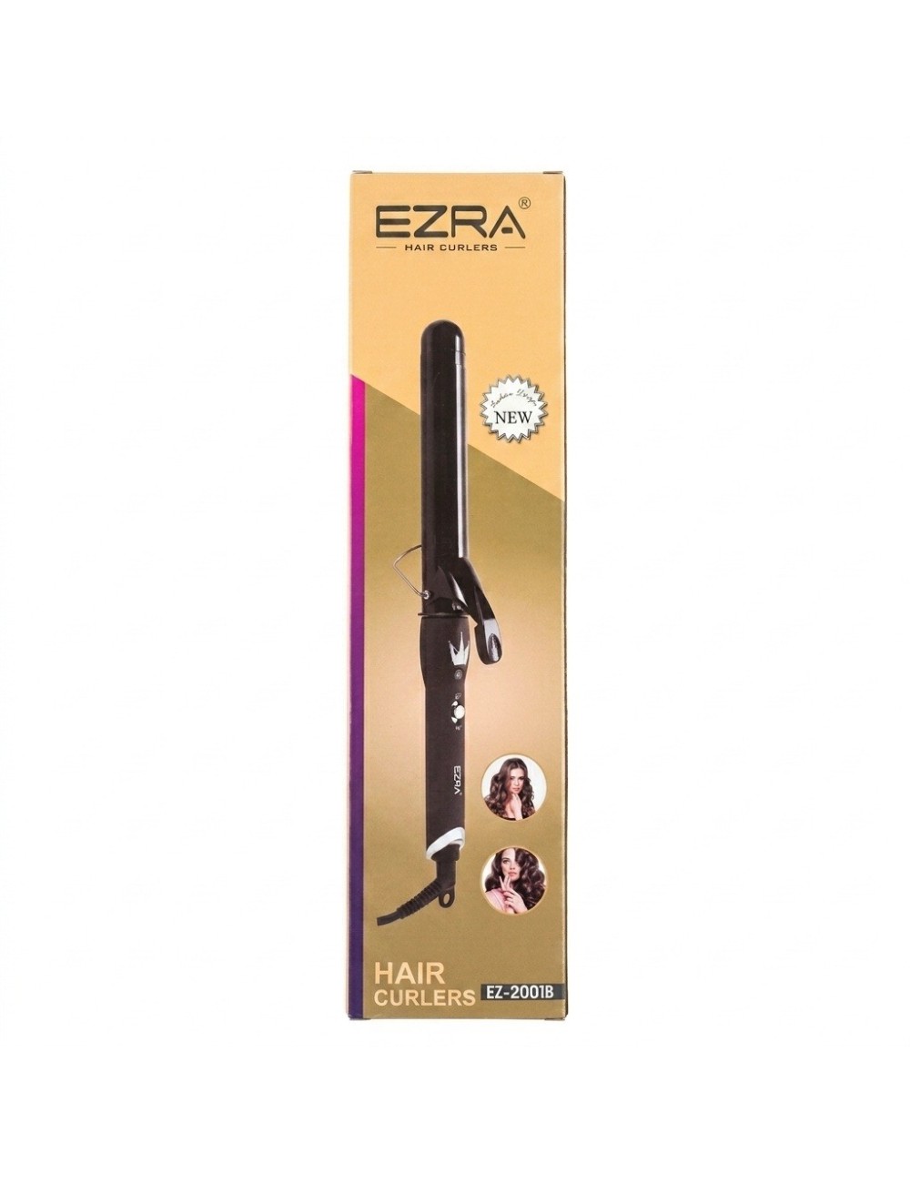 Rizador De Cabello Profesional Pinza Delgada 70w Ez-2001b