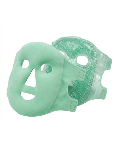 Máscara Facial Gel Frío Calor Reutilizable Antifaz Relax