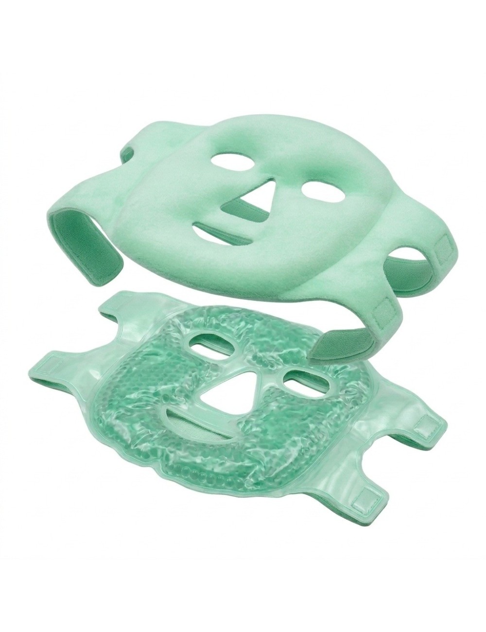 Máscara Facial Gel Frío Calor Reutilizable Antifaz Relax