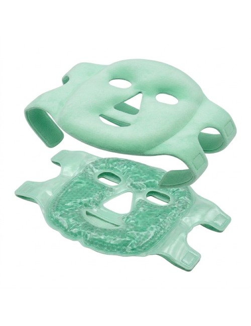 Máscara Facial Gel Frío Calor Reutilizable Antifaz Relax