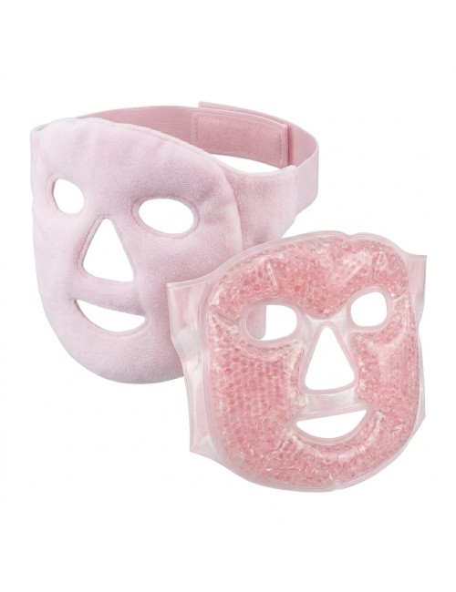 Máscara Facial Gel Frío Calor Reutilizable Antifaz Relax