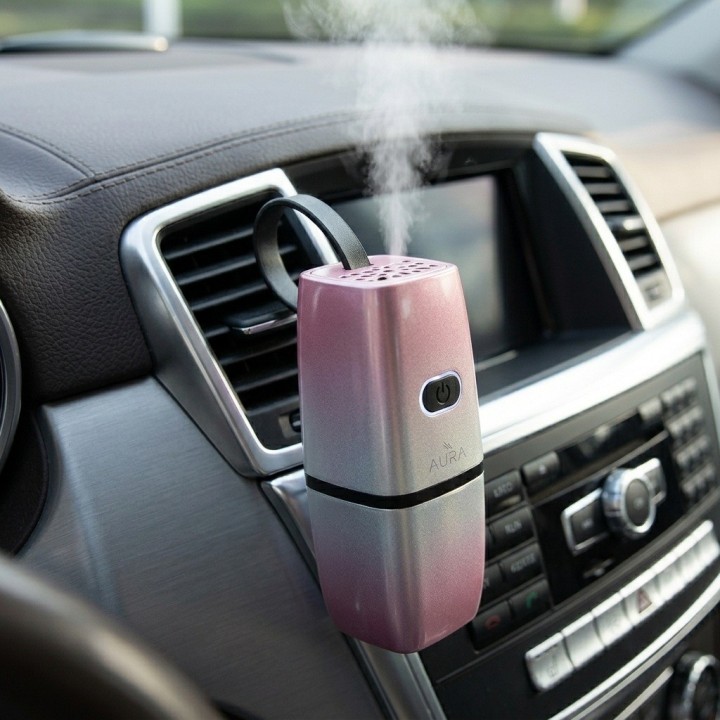 Difusor Aromatizador Portátil Recargable Usb Auto Hogar