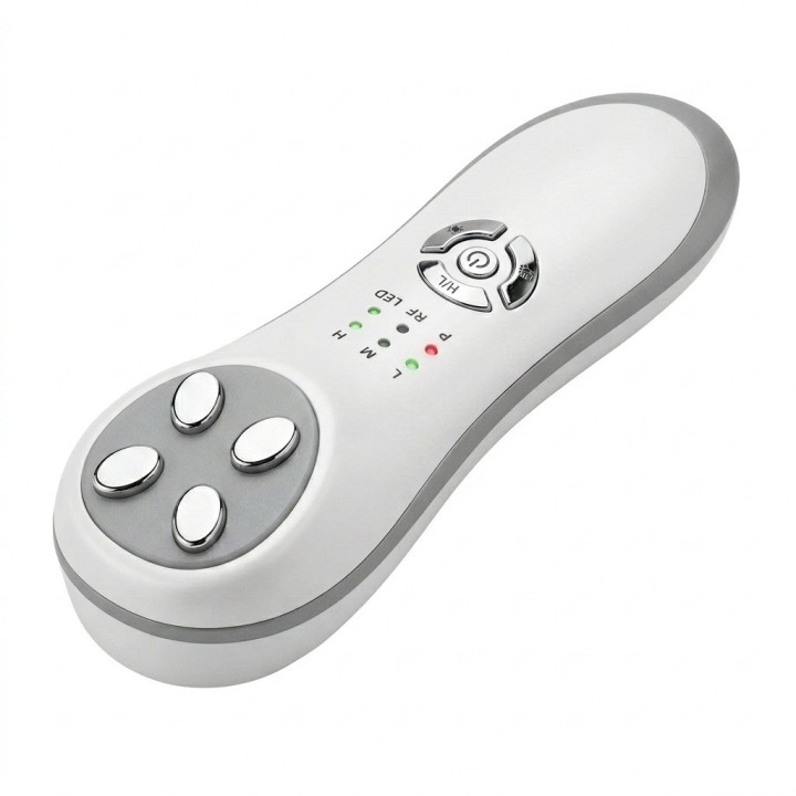 Dispositivo De Belleza Facial Rf Y Ems Con Fototerapia Led