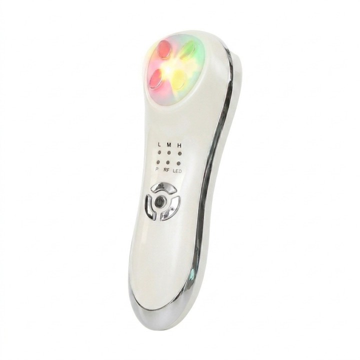 Dispositivo De Belleza Facial Rf Y Ems Con Fototerapia Led