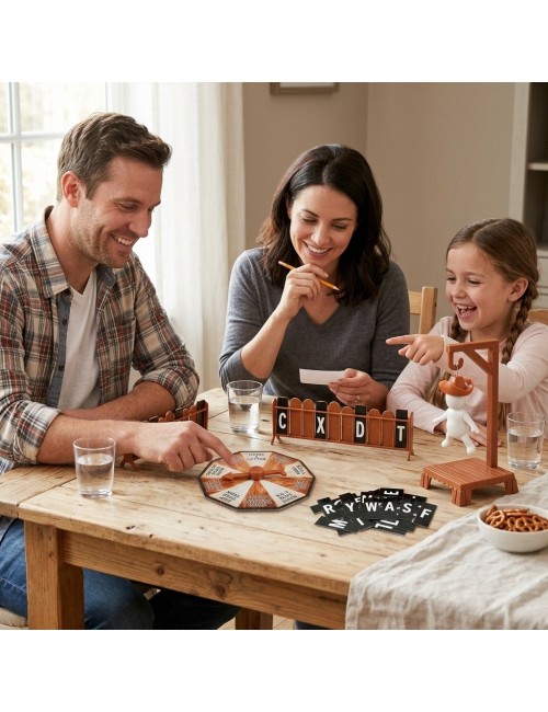 Juego De Mesa Adivina La Palabra Estilo Ahorcado Familiar