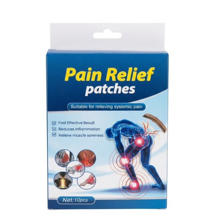 Parches Alivio Dolor Muscular Articular Desinflamante X10