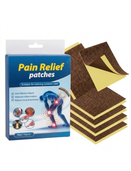 Parches Alivio Dolor Muscular Articular Desinflamante X10