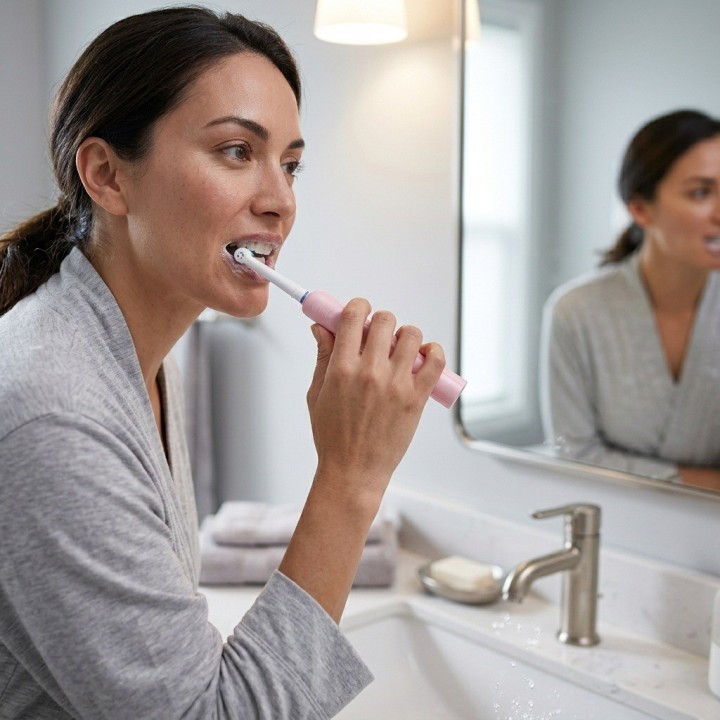Cepillo Dental Eléctrico P1-one Recargable 4 Cabezales