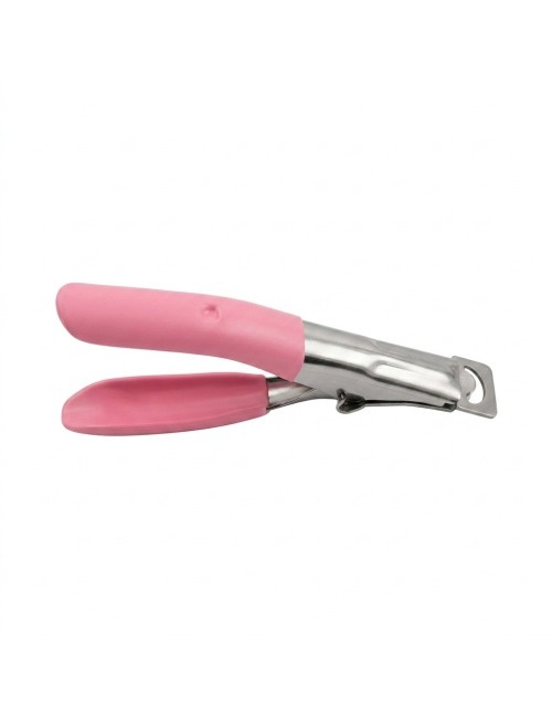 Cortatips Uñas Acrílicas Postizas Profesional Rosa