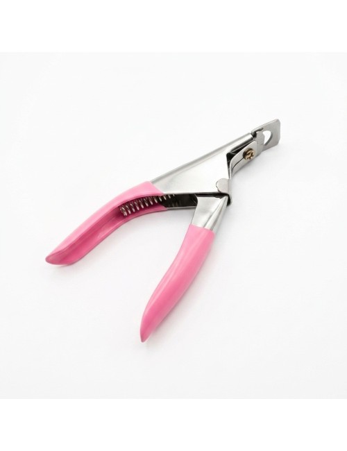 Cortatips Uñas Acrílicas Postizas Profesional Rosa