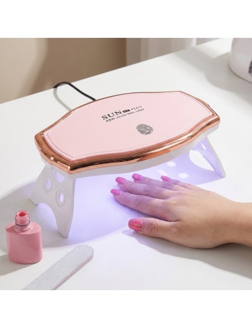 Lámpara Secador Uñas Plegable Uv Led Sun 17 Plus 48w