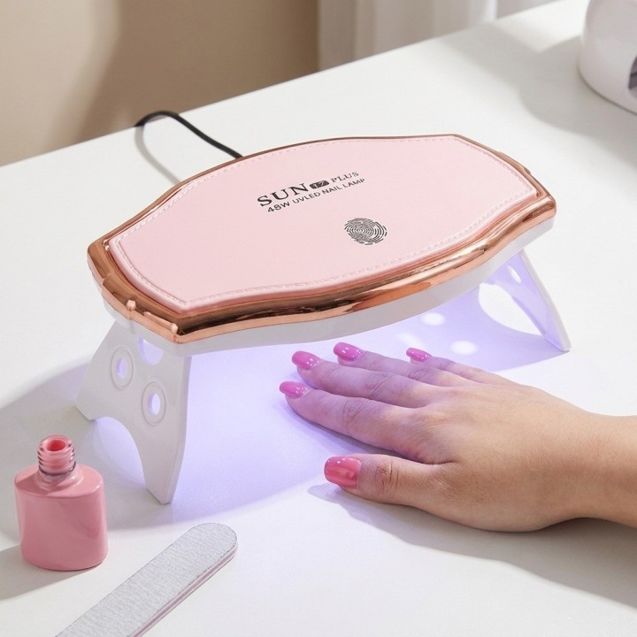 Lámpara Secador Uñas Plegable Uv Led Sun 17 Plus 48w