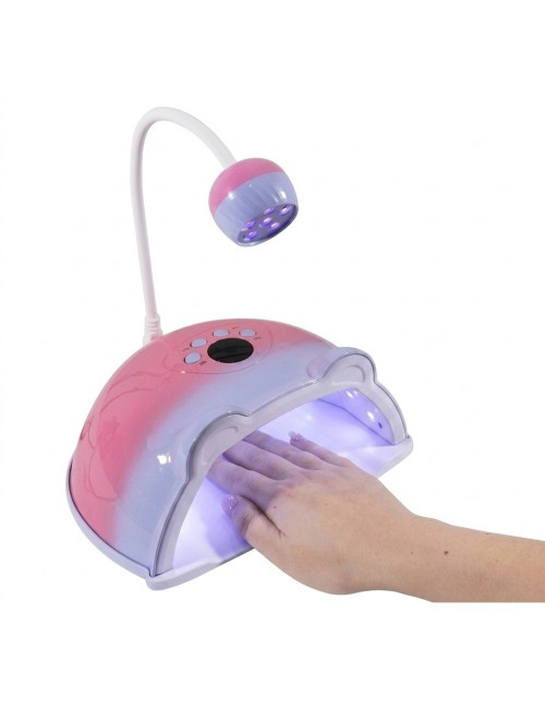 Lámpara Secador Uñas Uv Led 48w Con Brazo Flexible