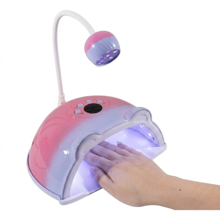 Lámpara Secador Uñas Uv Led 48w Con Brazo Flexible