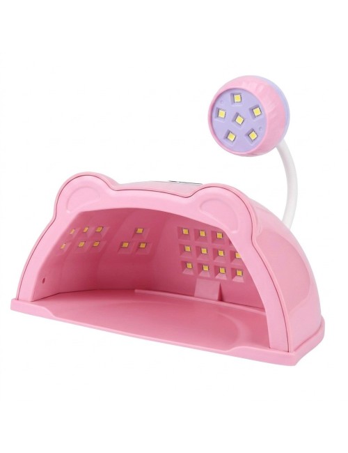Lámpara Secador Uñas Uv Led 48w Con Brazo Flexible