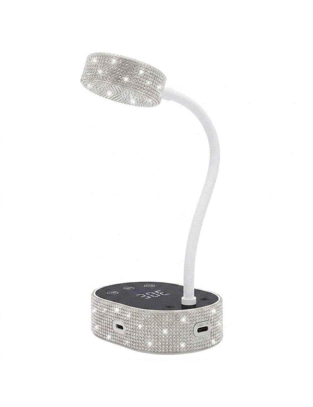 Lámpara Uv Led Secador Uñas 36w Ajustable Diamantes M07
