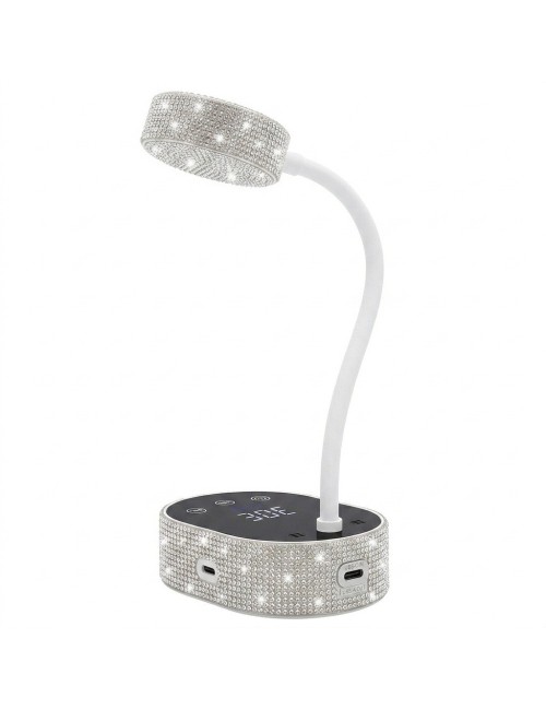 Lámpara Uv Led Secador Uñas 36w Ajustable Diamantes M07