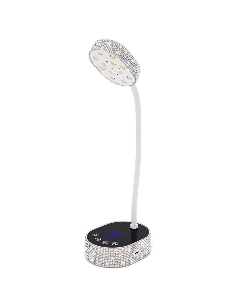 Lámpara Uv Led Secador Uñas 36w Ajustable Diamantes M07
