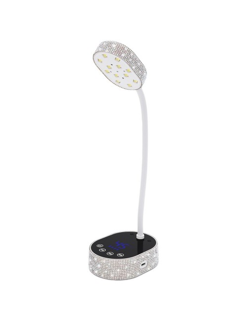 Lámpara Uv Led Secador Uñas 36w Ajustable Diamantes M07